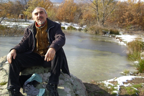 Bela Tukadruz, na Milanovom jezeru, Đuraškovići, Radan planina, decembar 2013.
